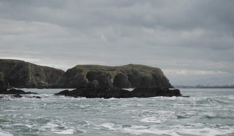  looking across to Dinas Stack 