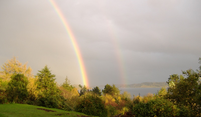  almost a double rainbow 