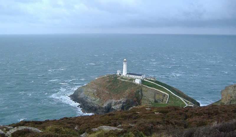  looking down on South Stack 