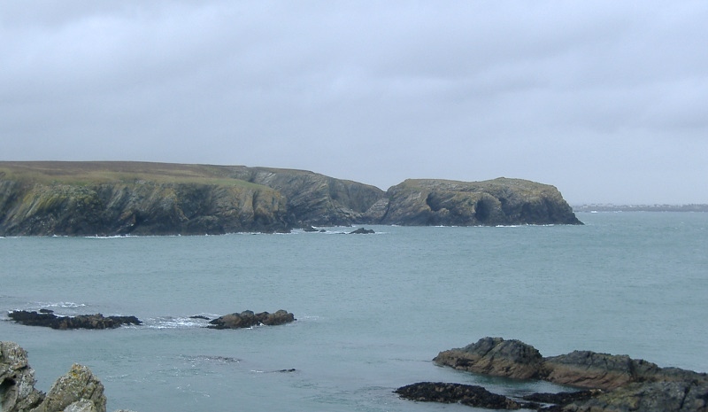  looking across to Dinas Stack 