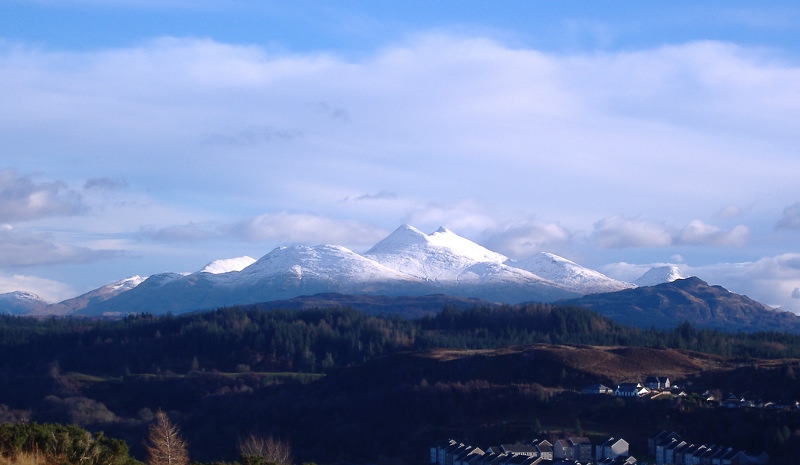  looking up to Cruachan 