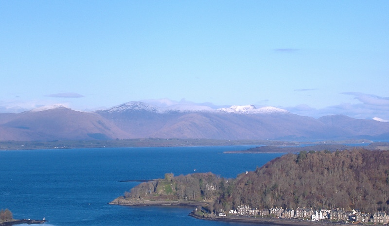  looking over to Kingairloch 