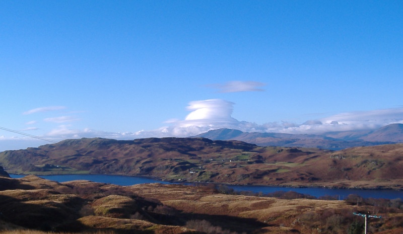  the odd cloud above the hills 