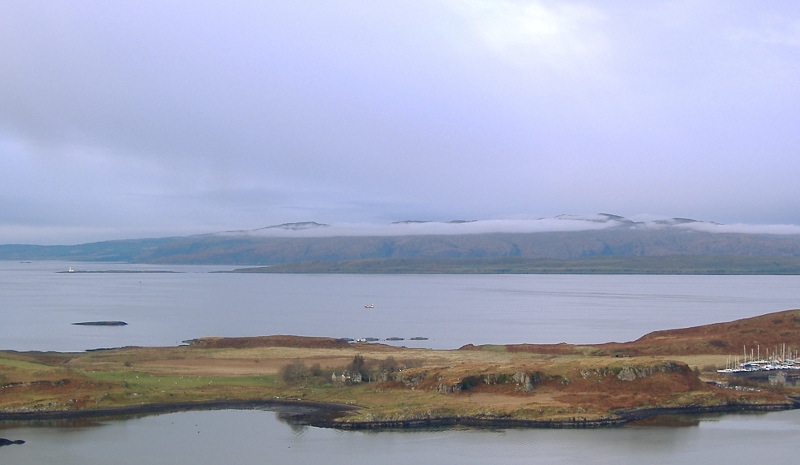  the cloud layer across the mountains 