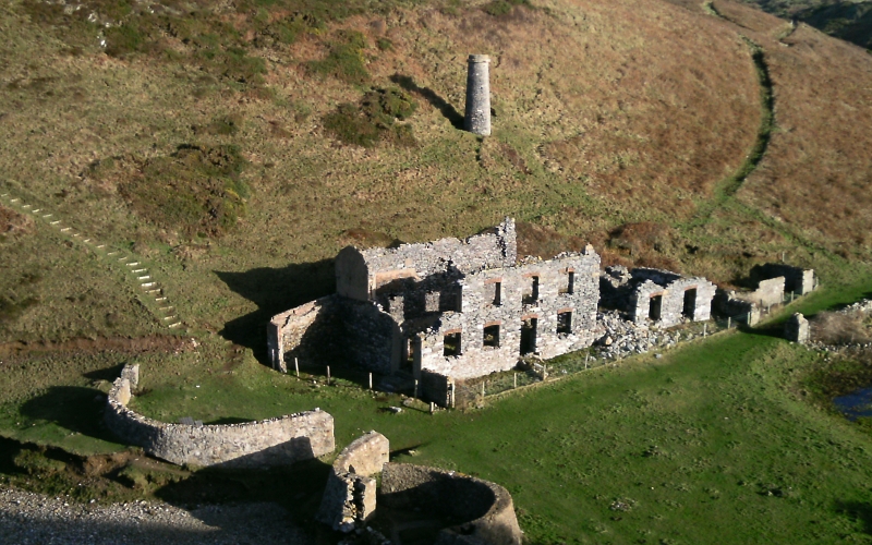  looking down on the porcelain factory 