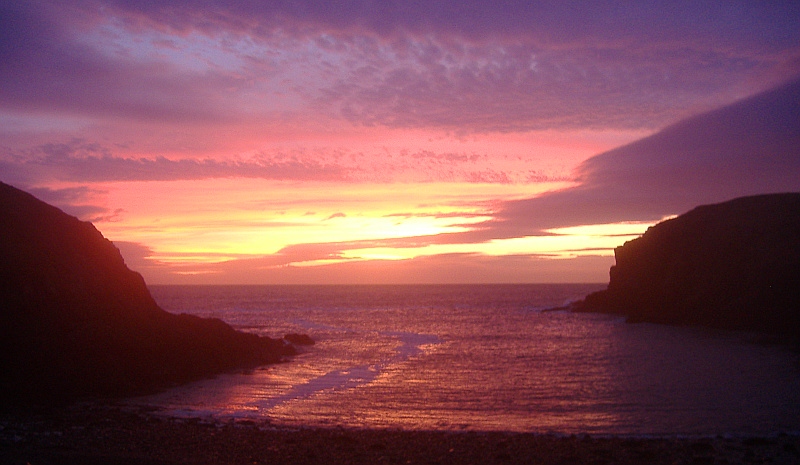  looking out from the beach 