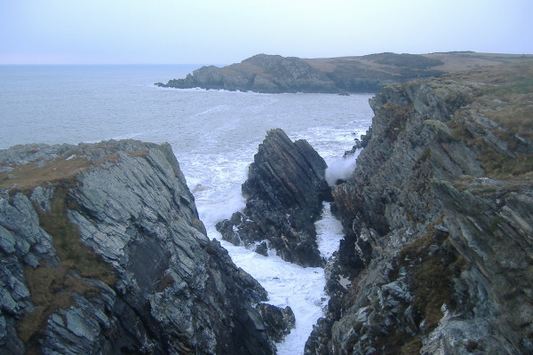 photograph of the next headland 