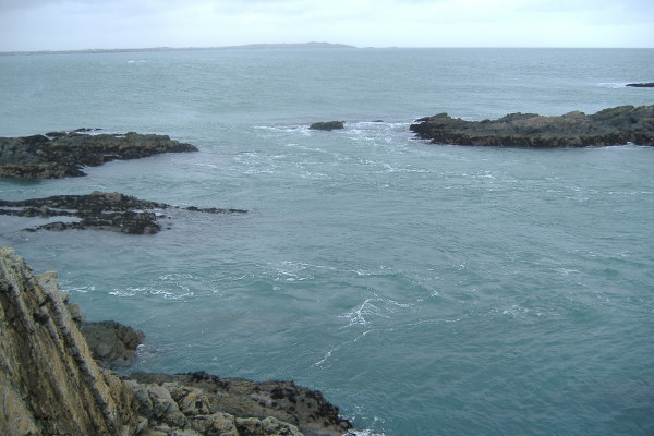 photograph of another route through Penrhyn Mawr 