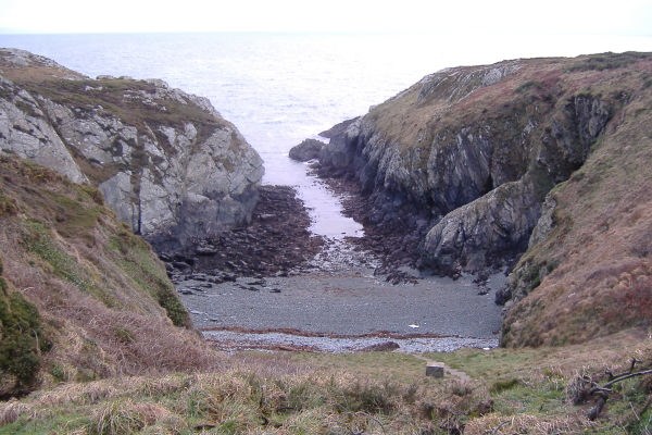 photograph looking out of Porth Ruffydd 