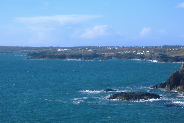 photograph looking out towards Ravens Point 