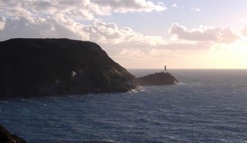  looking back to South Stack 