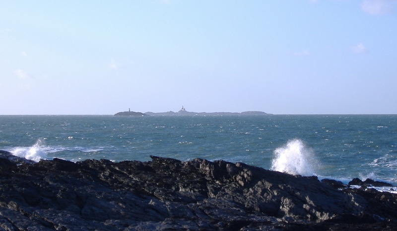  looking out to the Skerries and West Mouse 