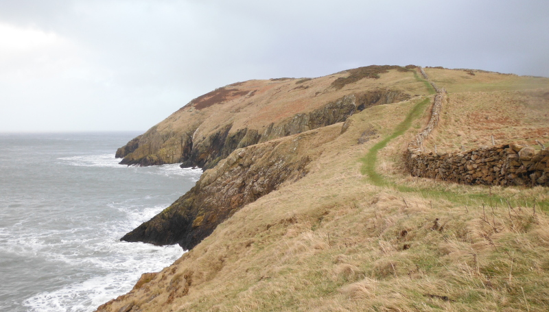 looking east to the first, un-named, headland 