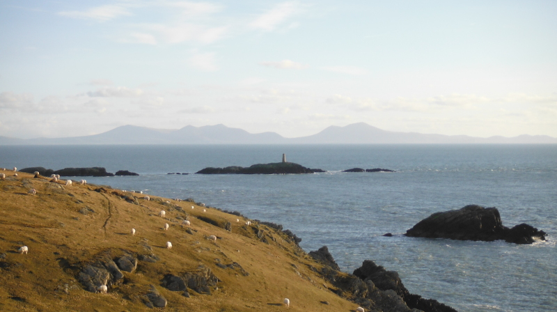 Rhoscolyn Beacon and the Lleyn Peninsula 