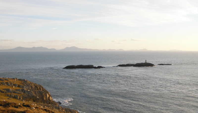 Rhoscolyn Beacon and the Lleyn Peninsula 