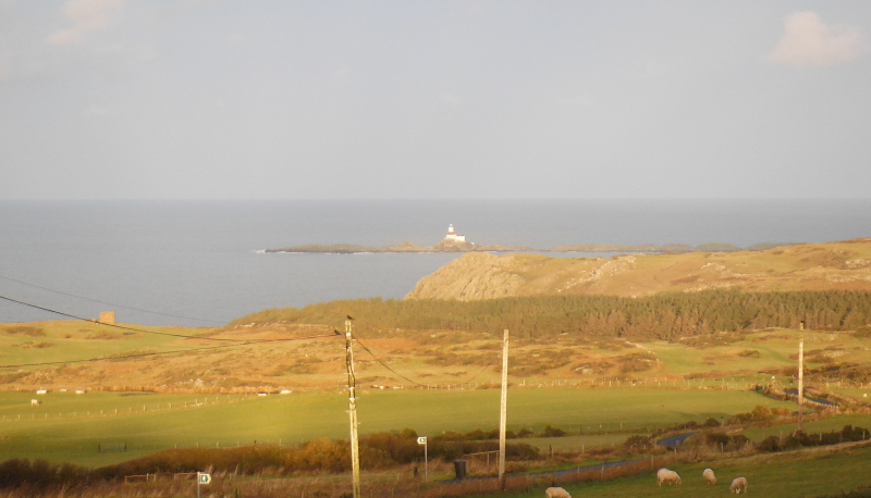 photograph looking out to the Skerries 