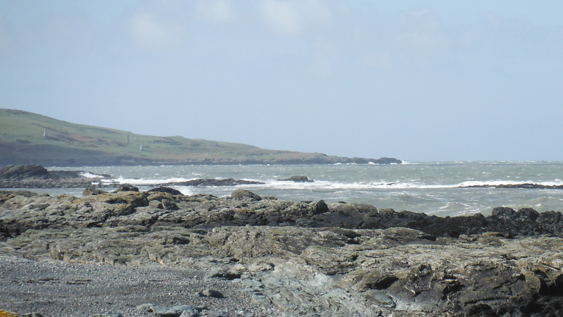 waves breaking at Carmel Head 