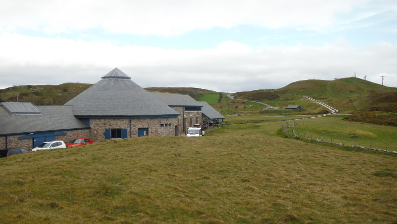  looking up the hill from the tramway Half Way Station 