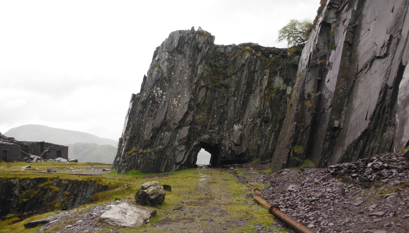 the balcony and tunnel 