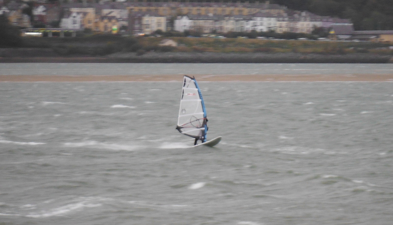  windsurfers on the Menai Straits 