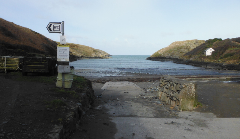  the slipway at Abercastle