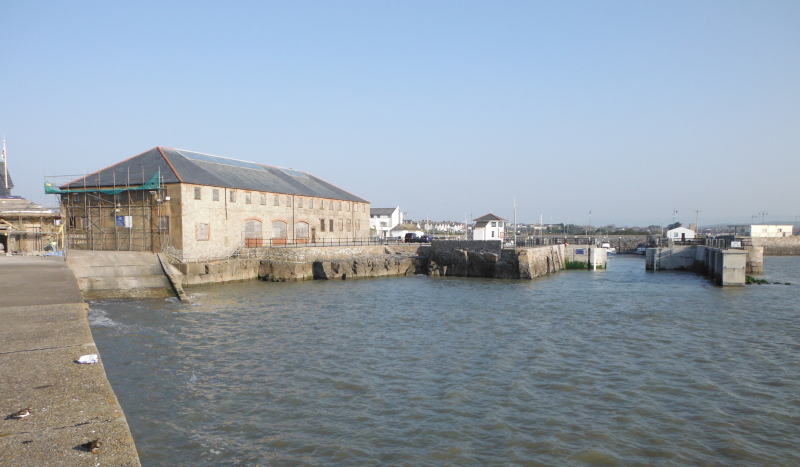  looking in towards Portcawl harbour 