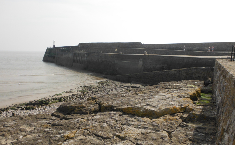  the ramp in Portcawl harbour 