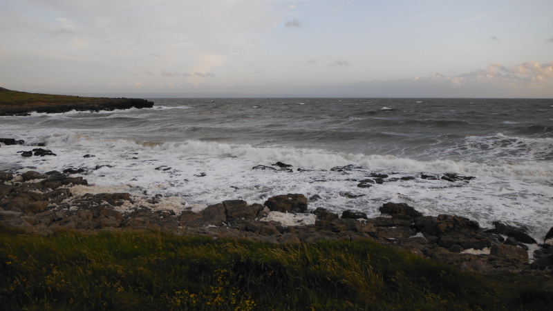  a stormy Rest Bay 