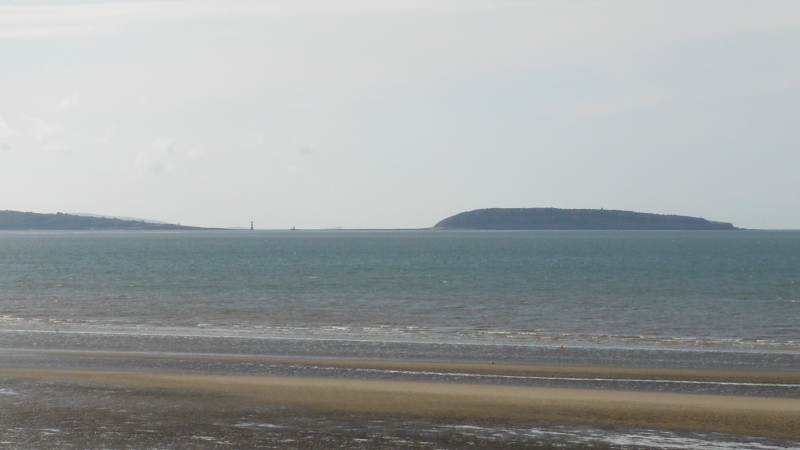  looking across to Pemnon and Puffin Island  