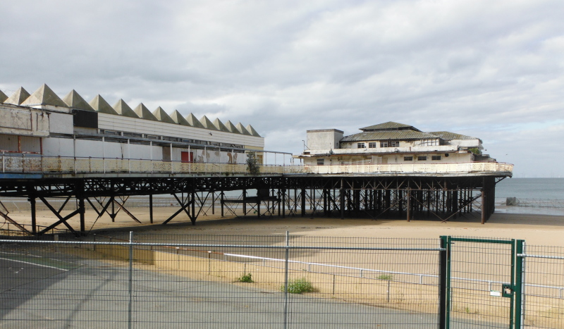  the remains of the pier 