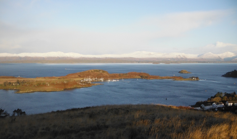  looking across to the boatyard on Kerrera 