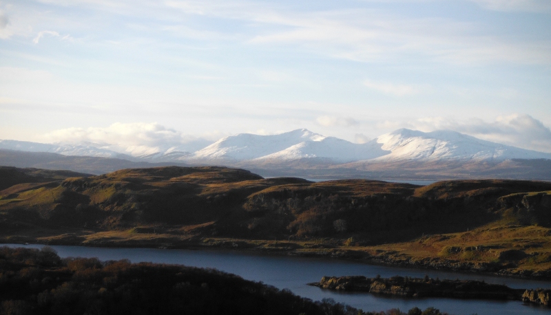  looking across Kerrera towards Mull 