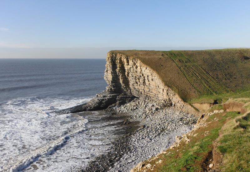  the cliffs at or close to Nash Point 