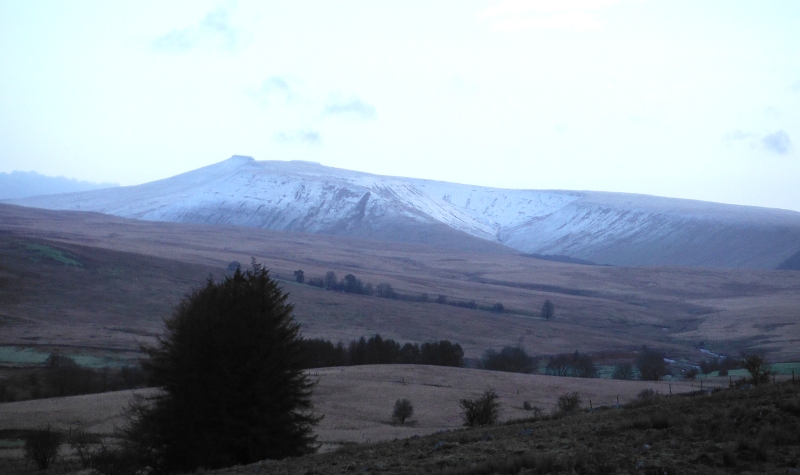  looking across to Pen y Fan 