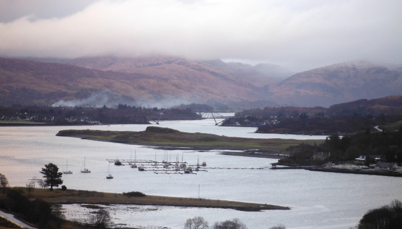  looking over to Connel Bridge 