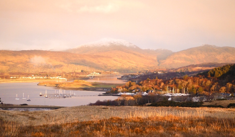  looking across to Beinn Bhreac  