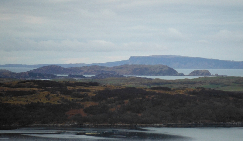  looking across to the Garvellachs 