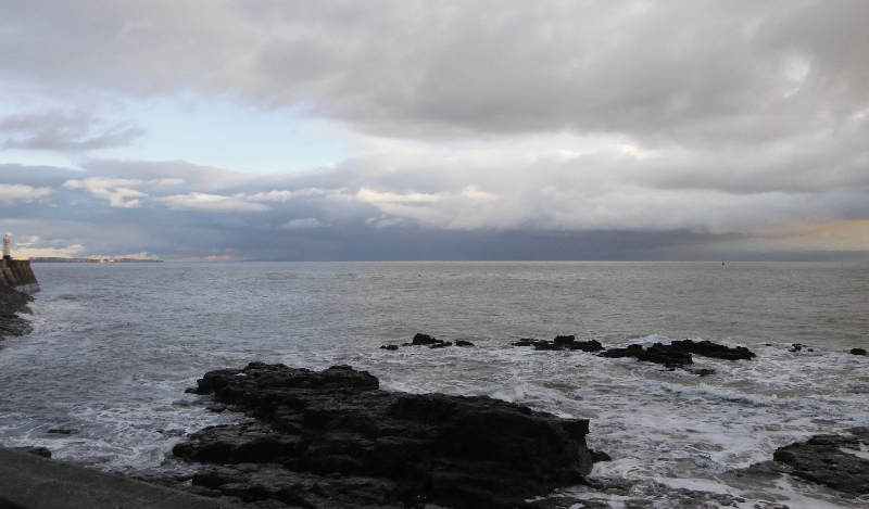  looking across the Bristol Channel towards Exmoor  