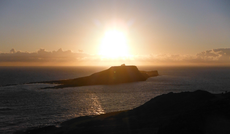  looking out to Worms Head