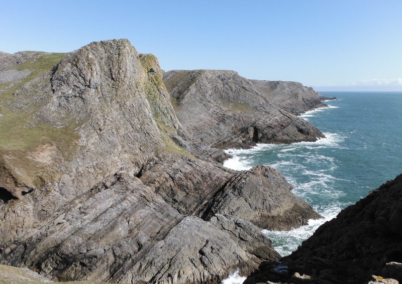  looking back along the coast 