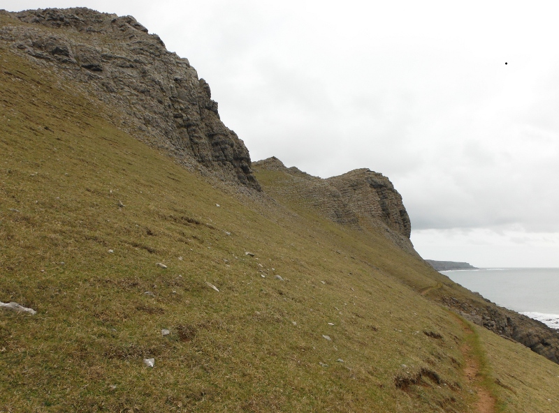  looking along the path 