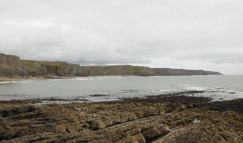  looking over the rest of the rocks along the coast 