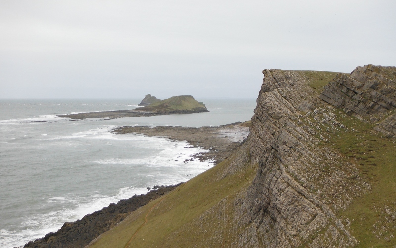  looking out to Worms Head 