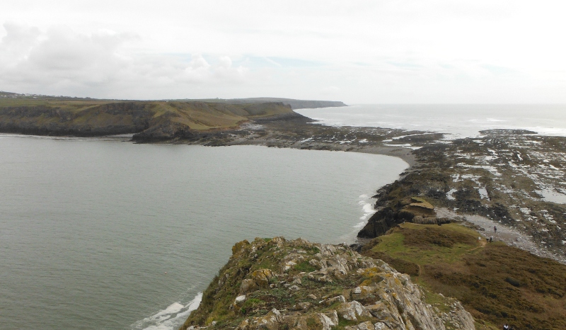  looking back across the causeway 