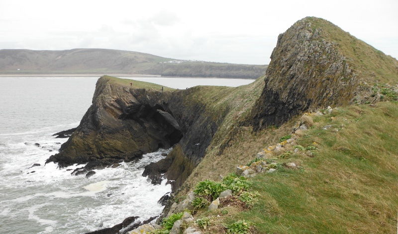  looking down on Devils Bridge 