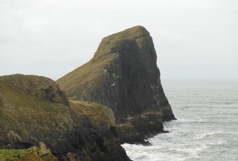  the cliffs of the outer stack 