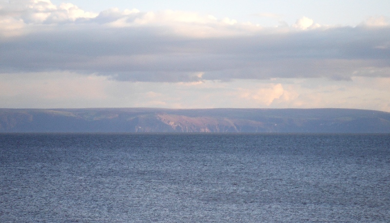  looking across the Bristol Channel 