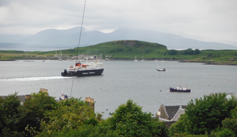  the ferry and the fishing boat on a collision course 