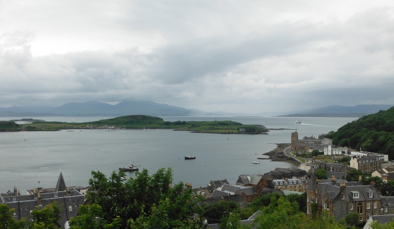  looking out through the Sound of Mull 