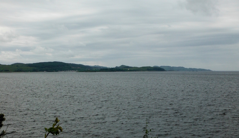  looking across towards Dunstaffnage 